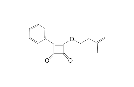 3-(3-Methylbut-3-enyloxy)-4-phenylcyclobut-3-ene-1,2-dione