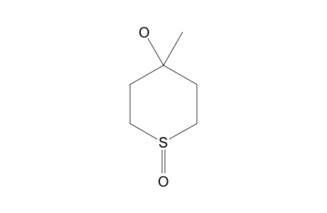 trans-4-METHYLTETRAHYDRO-2H-THIOPYRAN-4-OL, 1-OXIDE