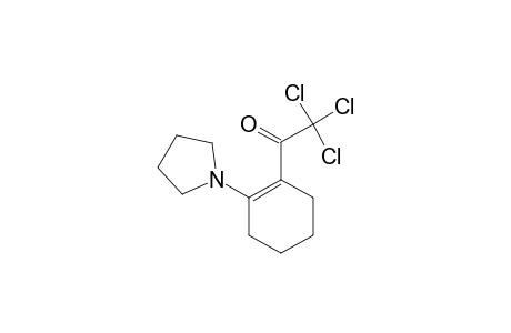 2-TRICHLOROACETYL-1-(1-PYRROLIDINYL)-CYCLOHEXENE