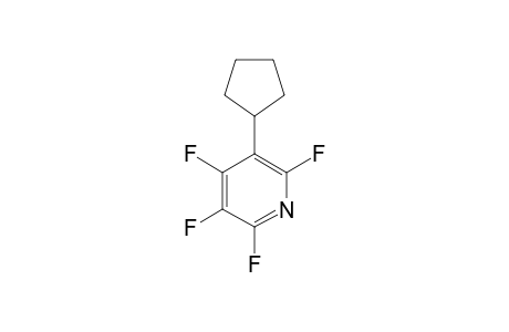 3-CYCLOPENTYLTETRAFLUOROPYRIDINE