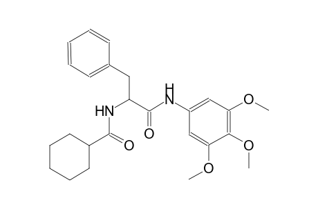 N-[1-benzyl-2-oxo-2-(3,4,5-trimethoxyanilino)ethyl]cyclohexanecarboxamide
