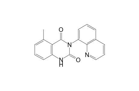 5-Methyl-3-(quinolin-8-yl)quinazoline-2,4(1H,3H)-dione