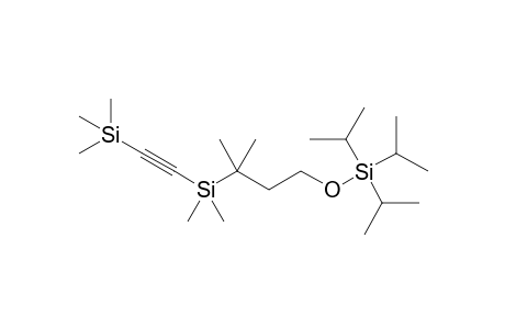 1,1-Dimethyl-3-[(triisopropylsilyl)oxy]propyl(dimethyl)[(trimethylsilyl)ethynyl]silane
