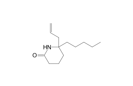 6-Allyl-6-amyl-2-piperidone