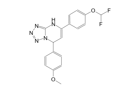 5-[4-(difluoromethoxy)phenyl]-7-(4-methoxyphenyl)-4,7-dihydrotetraazolo[1,5-a]pyrimidine