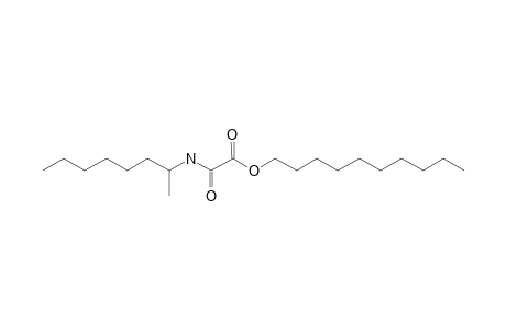 Oxalic acid, monoamide, N-(2-octyl)-, decyl ester