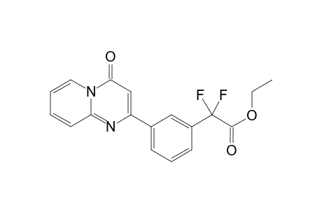 Ethyl 2,2-difluoro-2-{3-(4-oxo-4H-pyrido[1,2-a]pyrimidin-2-yl)phenyl}acetate