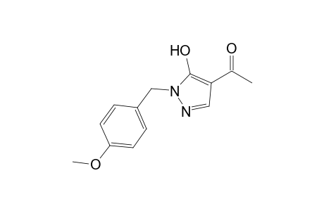 1-[5-Hydroxy-1-(4-methoxybenzyl)-1H-pyrazol-4-yl]ethanone