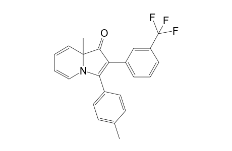 2-(3-(trifluoromethyl)phenyl)-8a-methyl-3-p-tolylindolizin-1(8aH)-one