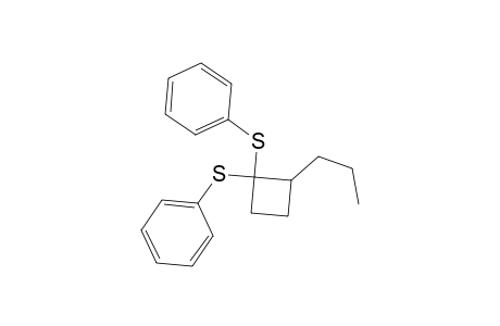 ([1-(Phenylsulfanyl)-2-propylcyclobutyl]sulfanyl)benzene
