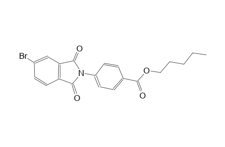 benzoic acid, 4-(5-bromo-1,3-dihydro-1,3-dioxo-2H-isoindol-2-yl)-, pentyl ester
