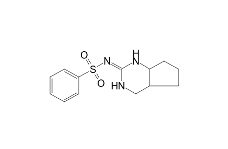 N-(4,4a,5,6,7,7a-HEXAHYDRO-1H-CYCLOPENTAPYRIMIDIN-2(3H)-YLIDENE)BENZENESULFONAMIDE