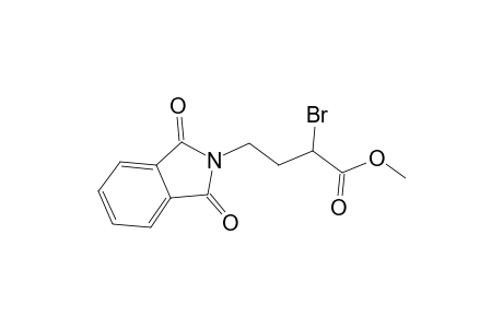 2H-Isoindole-2-butanoic acid, .alpha.-bromo-1,3-dihydro-1,3-dioxo-, methyl ester