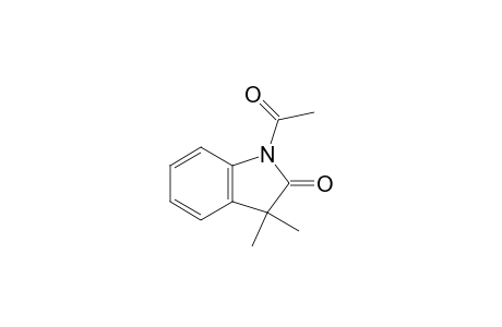 1-Acetyl-3,3-dimethyl-1,3-dihydro-2H-indol-2-one
