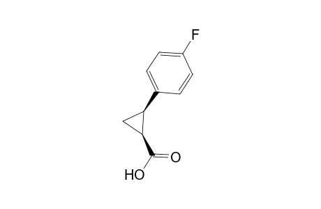 (1S,2R)-2-(4-fluorophenyl)-1-cyclopropanecarboxylic acid