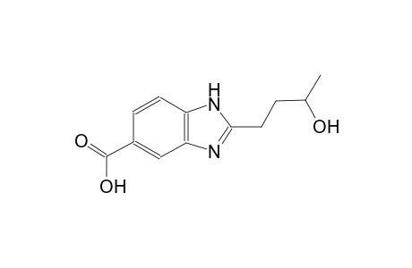 2-(3-hydroxybutyl)-1H-benzimidazole-5-carboxylic acid