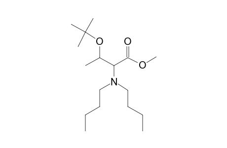 L-Threonine, o-tert.-butyl-N,N-di(N-butyl )-, methyl ester