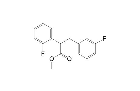 Methyl 2-(2-fluorophenyl)-3-(3-fluorophenyl)propanoate