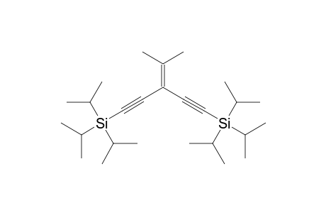 triisopropyl-[4-methyl-3-(2-triisopropylsilylethynyl)pent-3-en-1-ynyl]silane