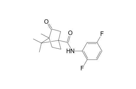 Bicyclo[2.2.1]heptane-1-carboxylic acid, 4,7,7-trimethyl-3-oxo-, (2,5-difluorophenyl)amide