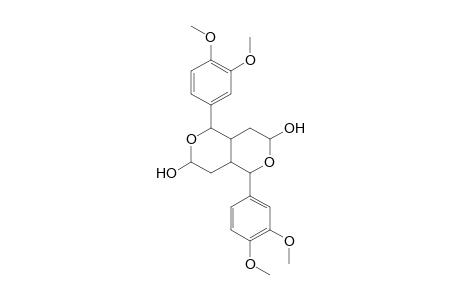 2,7-Bis(3,4-dimethoxyphenyl)-3,8-dioxobicyclo[4.4.0]decane-4,9-diol