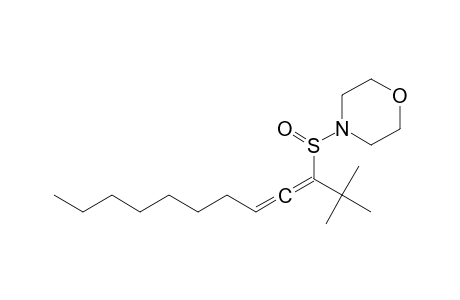 4-[(2,2-Dimethyldodeca-3,4-dien-3-yl)sulfinyl]morpholine