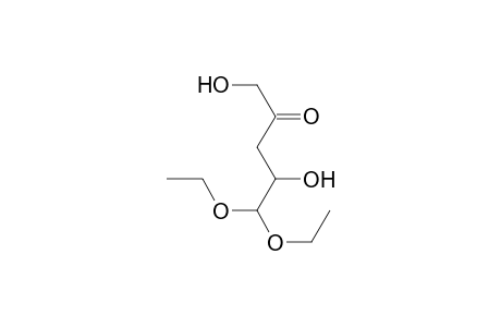 5,5-Diethoxy-1,4-dihydroxypentan-2-one