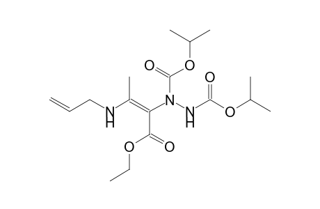 Diisopropyl 1-[(E)-2-(allylamino)-1-(ethoxycarbonyl)-1-propenyl]-1,2-hydrazinedicarboxylate