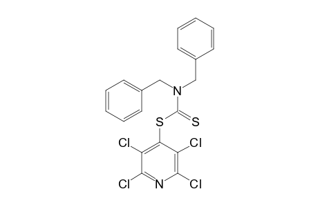 2,3,5,6-TETRACHLORO-4-PYRIDYL-N,N-DIBENZYLDITHIOCARBAMATE
