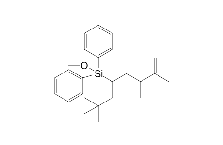 5-(Diphenylmethoxysilyl)-2,3,7,7-tetramethyl-1-octene-