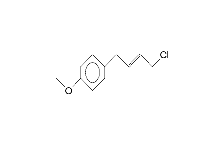 Benzene, 1-(4-chloro-2-butenyl)-4-methoxy-