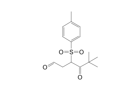 4-keto-5,5-dimethyl-3-tosyl-hexanal