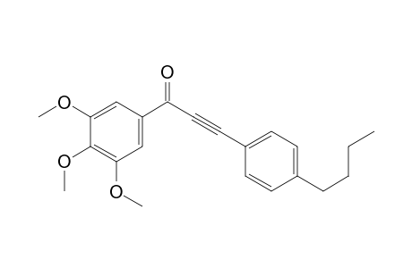 3-(4-Butylphenyl)-1-(3,4,5-trimethoxyphenyl)prop-2-yn-1-one