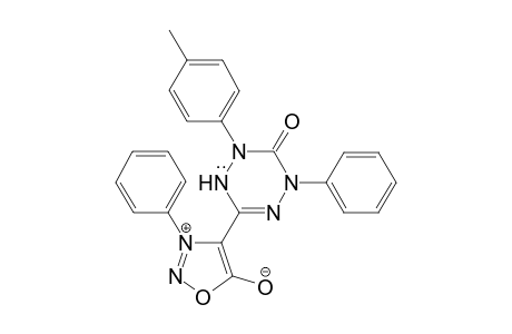 2-(4-Methylphenyl)-4-phenyl-6-(3-phenylsydnon-4-yl)-3,4-dihydro-3-oxo-1,2,4,5-tetrazin-1(2H)-yl radical