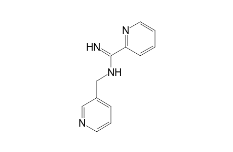 N-(Pyridin-3-ylmethyl)-pyridine-2-carboxamidine