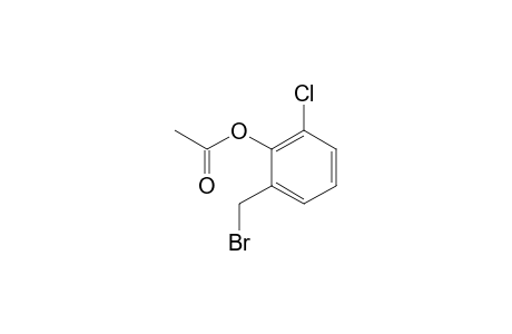 Phenol, 2-(bromomethyl)-6-chloro-, acetate