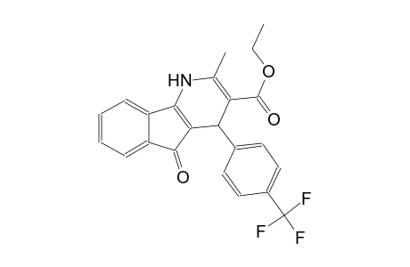 ethyl 2-methyl-5-oxo-4-[4-(trifluoromethyl)phenyl]-4,5-dihydro-1H-indeno[1,2-b]pyridine-3-carboxylate