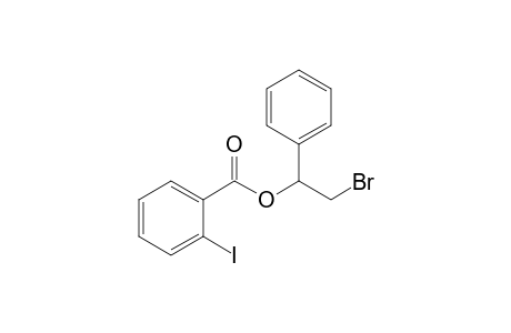 2-Bromo-1-phenylethyl 2-iodobenzoate