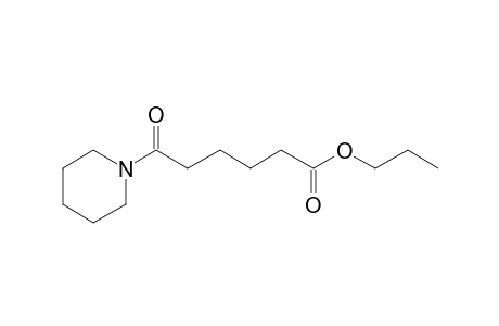 Adipic acid, monopiperidide, propyl ester