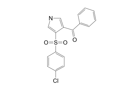 3-BENZOYL-[(4-CHLOROPHENYL)-SULFONYL]-1H-PYRROLE