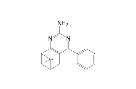 10,10-Dimethyl-6-phenyl-3,5-diaza-tricyclo[7.1.1.0*2,7*]undeca-2(7),3,5-trien-4-ylamine