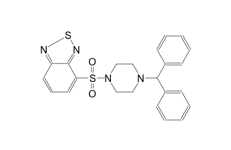 4-(4-Benzhydryl-piperazine-1-sulfonyl)-benzo[1,2,5]thiadiazole