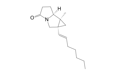 (1aS,1bS,5aS)-5a-(E)-Hept-1-enyl-1a-methylhexahydro-4a-azacyclopropa[a]pentalen-4-one