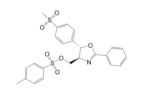 [(4S,5S)-5-(4-methylsulfonylphenyl)-2-phenyl-4,5-dihydrooxazol-4-yl]methyl 4-methylbenzenesulfonate