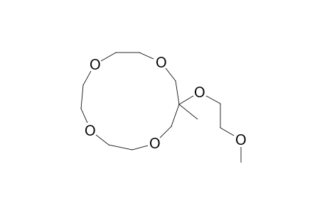 12-(2-methoxyethoxy)-12-methyl-1,4,7,10-tetraoxacyclotridecane