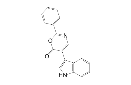 N-Benzoyl-.alpha.,.beta.-didehydrotryptophan - Azlactone derivative