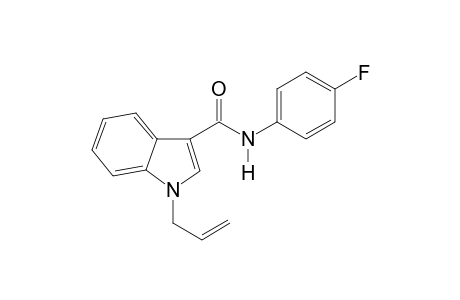 N-(4-Fluorophenyl)-1-(prop-2-en-1-yl)-1H-indole-3-carboxamide