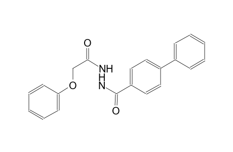 Biphenyl-4-carboxylic acid N'-(2-phenoxy-acetyl)-hydrazide
