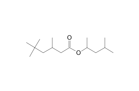 Hexanoic acid, 3,5,5-trimethyl-, 4-methyl-2-pentyl ester