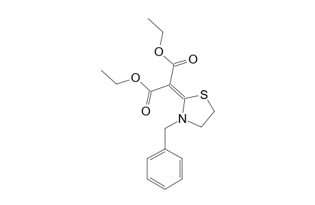 DIETHYL-[2-(3-BENZYL-THIAZOLIDIN-2-YLIDENE)-MALONATE